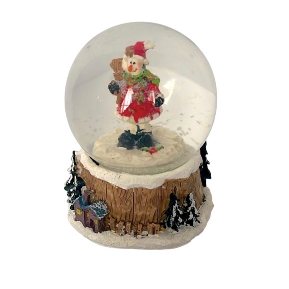 Christmas Snow Globe. Snowman - Picture 1 of 3